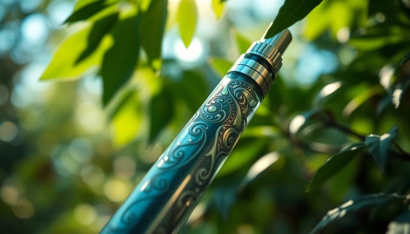 Explore where to buy dmt with a close-up of a beautifully designed DMT vape pen.