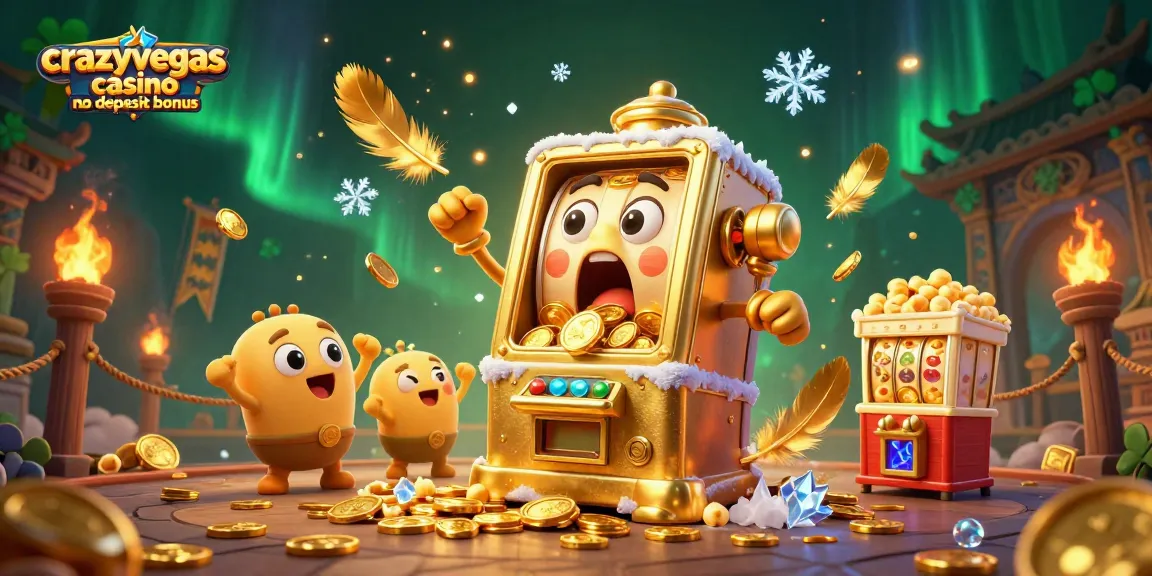 Experience the excitement of crazyvegas casino no deposit bonus with golden slot machines and dynamic action.