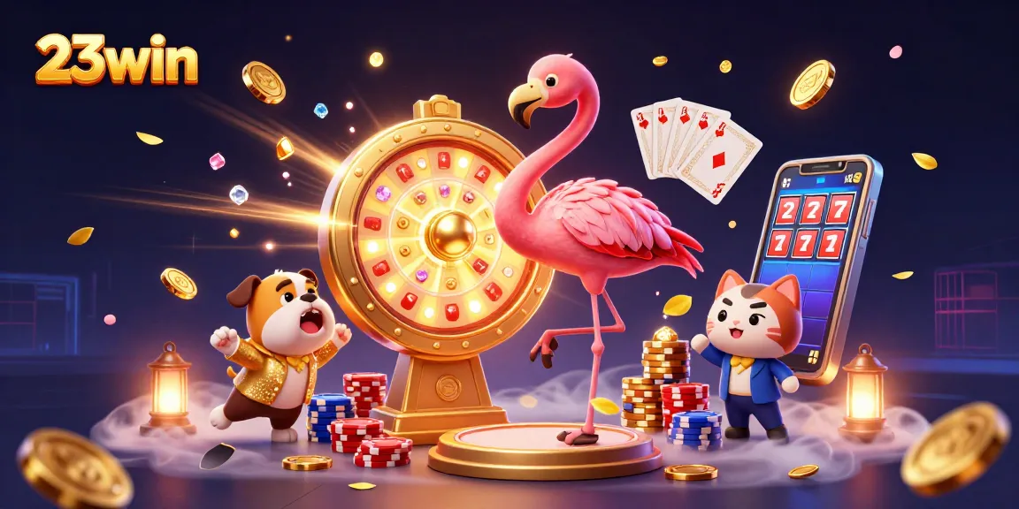 Engage with exciting gaming experiences at 23win, featuring thrilling prizes and vibrant casino elements.