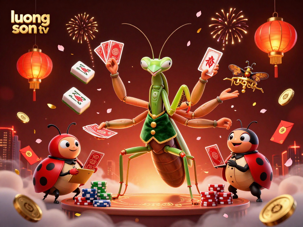 Experience thrilling gameplay at luong son tv with a vibrant, animated scene featuring unique gambling elements.