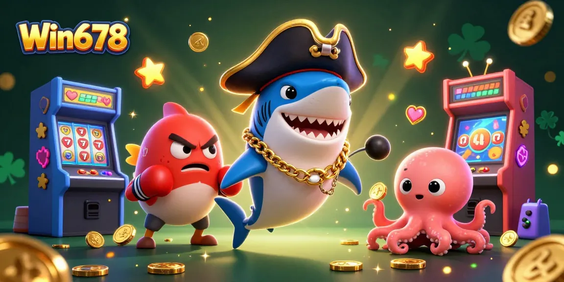 Engage with thrilling slot reels at Win678 featuring exciting characters, vibrant scenes, and dynamic elements.