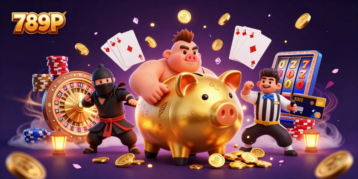 Experience thrilling gameplay at 789P with vibrant casino-themed characters and dynamic game elements.