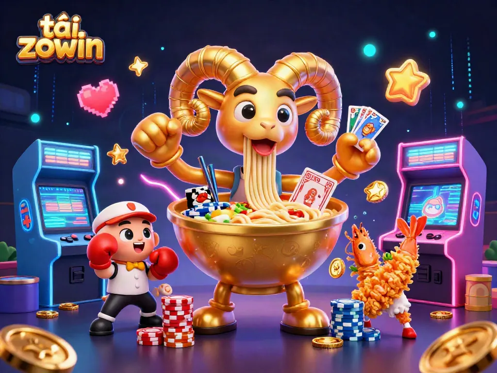 Engage in high-stakes excitement with tải zowin as the vibrant 3D casino scene unfolds.