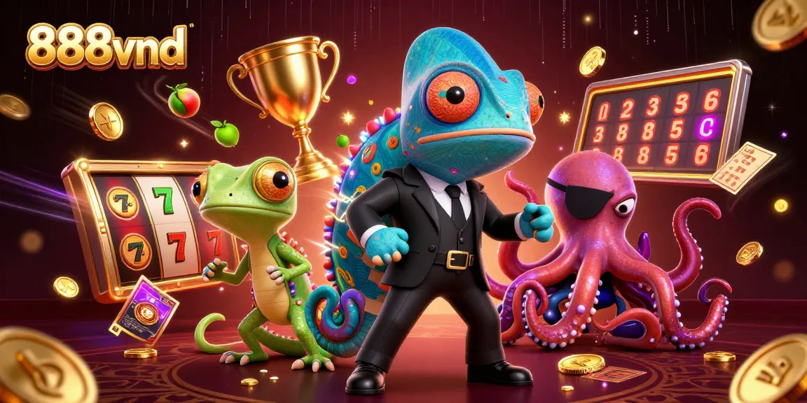 Experience thrilling gameplay with 888vnd in a vibrant casino atmosphere.