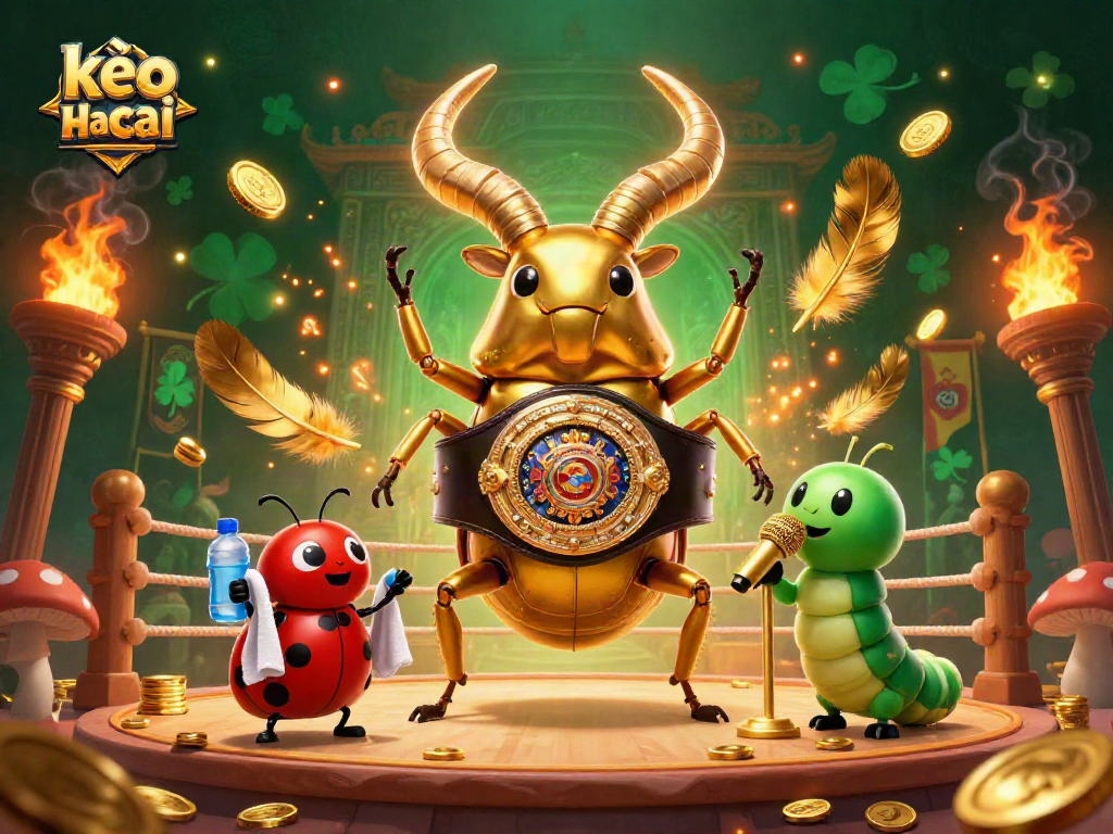 Engage in dynamic kèo nha cai sports betting with vivid characters in a vibrant arena setting.