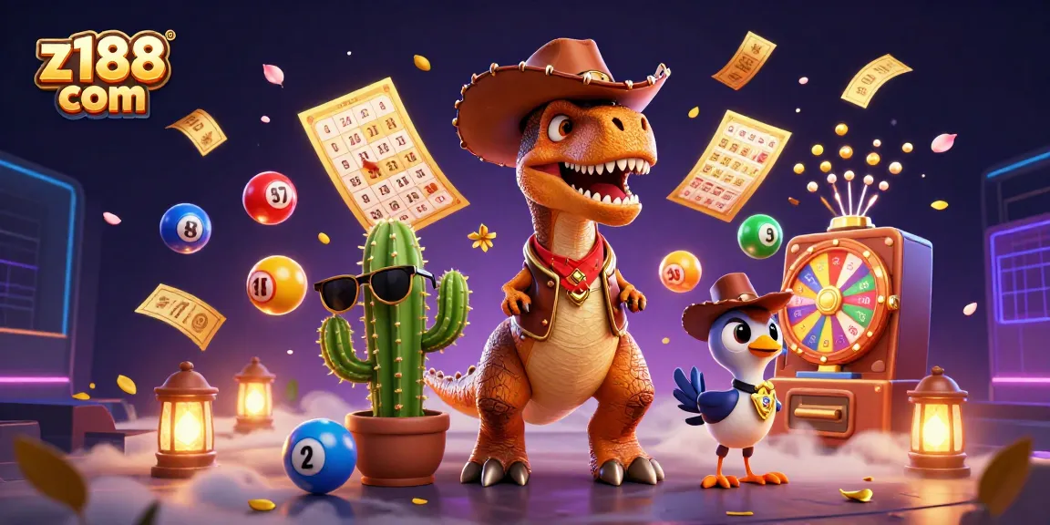 Engage with exciting games on z188 com featuring vibrant animated elements and a thrilling casino atmosphere.