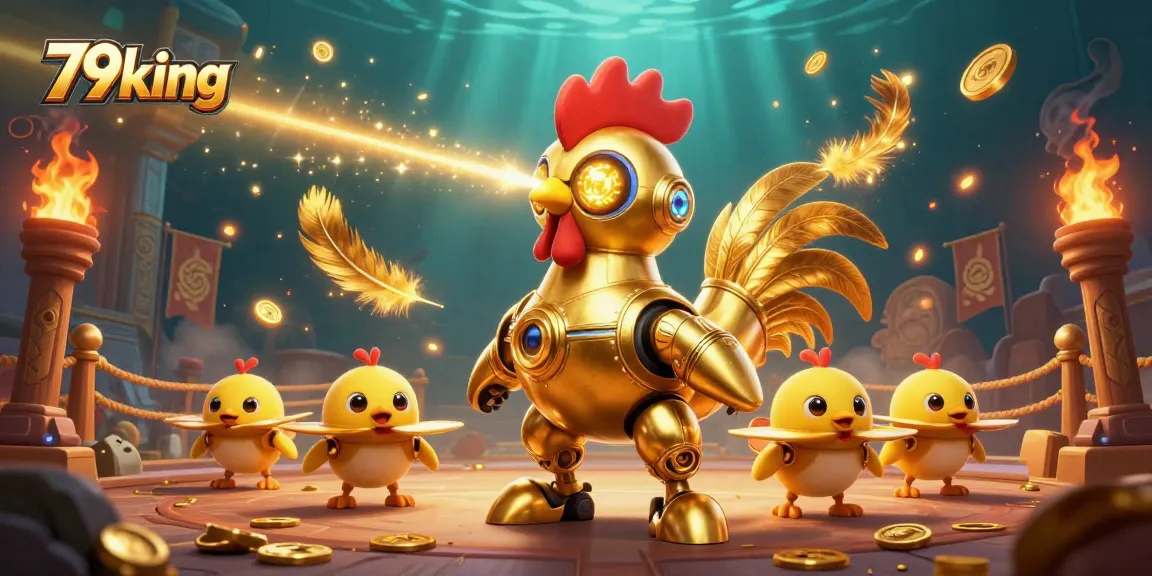 79king showcases a thrilling gaming experience with vibrant casino elements and cartoon characters.
